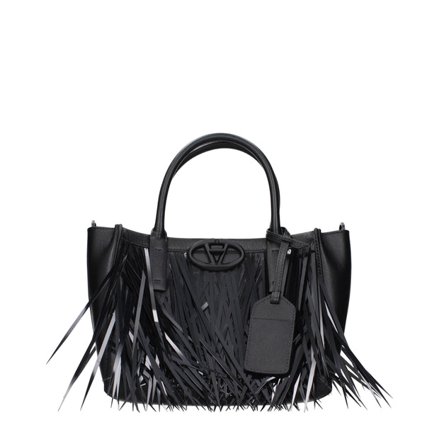 Black Leather Handbag