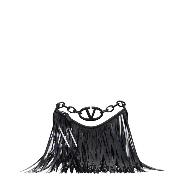 Black Leather Handbag