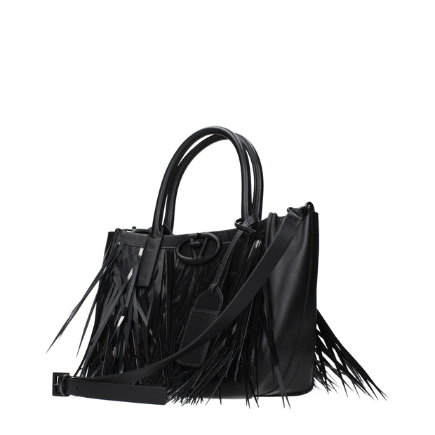Black Leather Handbag