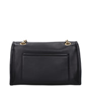 Black Leather Crossbody Bag
