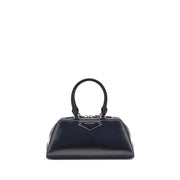 Black Calf Leather Bos Taurus Handbag