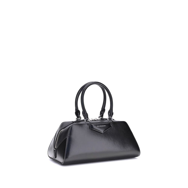 Black Calf Leather Bos Taurus Handbag