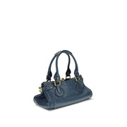 Blue Calf Leather Bos Taurus Shoulder Bag