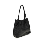 Black Calf Leather Bos Taurus Shoulder Bag