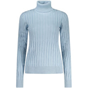Azzurro Viscosa Donna Sweater