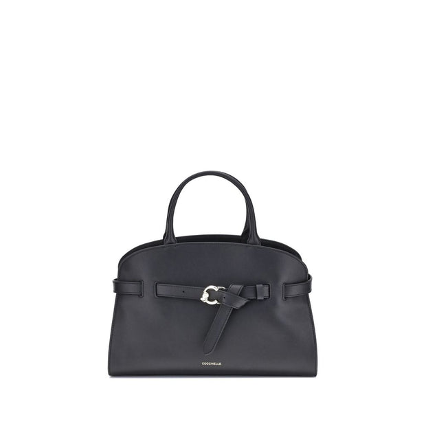 Black Calf Leather Bos Taurus Handbag