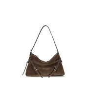 Brown Calf Leather Bos Taurus Handbag