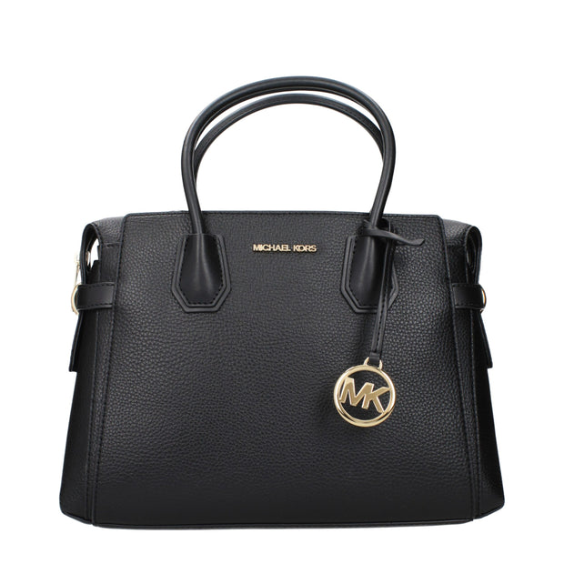 Black Leather Handbag