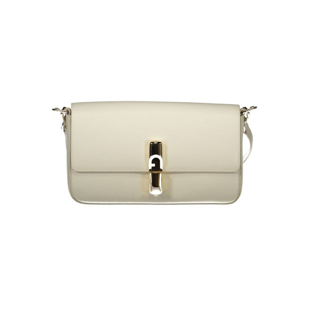 White Leather Handbag