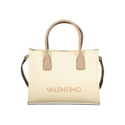Beige Polyethylene Handbag