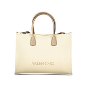 Beige Polyethylene Handbag