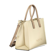 Beige Polyethylene Handbag