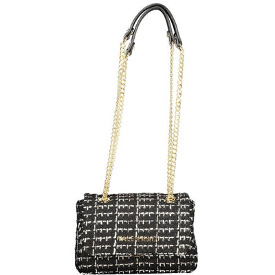 Black Polyester Handbag
