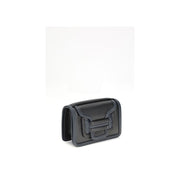 Black Calf Leather Bos Taurus Shoulder Bag