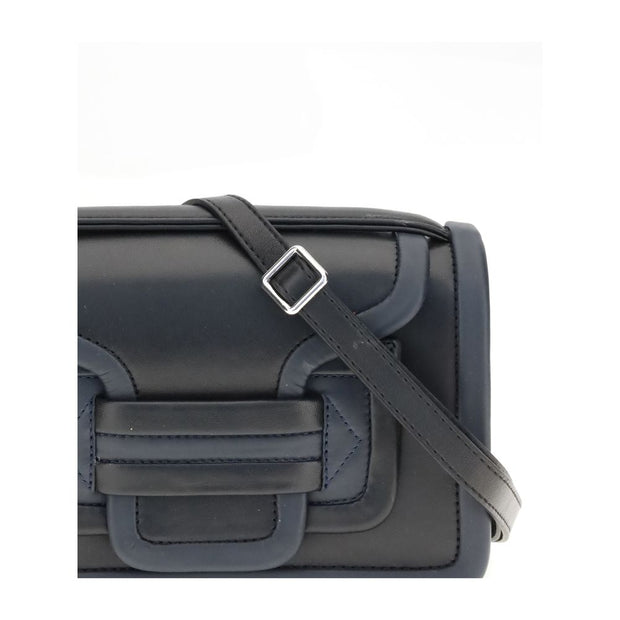 Black Calf Leather Bos Taurus Shoulder Bag